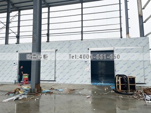 江西南昌800立方的食品双温冷库工程案例ag点top案例